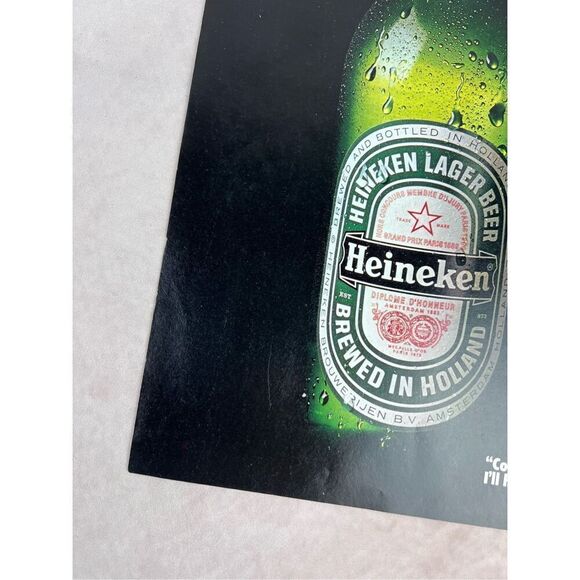 1987 Vintage Original Print Ad Heineken Beer America’s Largest Selling Imported - Picture 2 of 6
